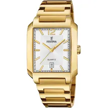 Festina On The Square F20678/2 Edelstahl 36 mm 5ATM