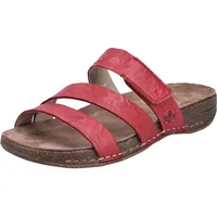 Rieker Damen 61450 Pantolette, Rot, 37 EU