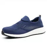 Blueskyli Sicherheitsschuhe Herren Damen S3 Leicht Sommer Arbeitsschuhe Sportlich Atmungsaktiv Schutzschuhe mit Stahlkappe - 39 EU