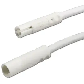 ISOLED Mini-Plug RGB Verlängerung Male-Female, 4-polig, IP54, weiß, max. 48V, 100cm ISO-113547