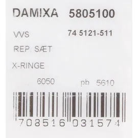 Damixa Dichtungsset für Schwenkbereich D=48 mm
