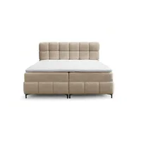 Fun Möbel Boxspringbett Bett Schlafzimmerbett SOPHIE 140x200cm Stoff Rolf