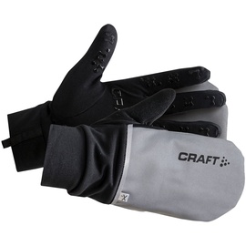 Craft Hybrid Weather Glove silver/black XXS/6