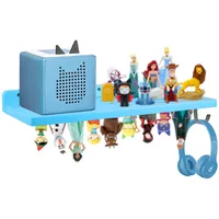 Tonie-Regal für Toniebox & Figuren, 40 cm Einteiliges Magnetisches Wandhalterung Tonieregal für Tonie-Figuren, Kinderzimmer Deko & Aufbewahrung Tonieregal mit abgerundeten Ecken, Einfache Montage