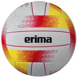 Erima Volleyball ALLROUND Volleyball - white/red/yellow