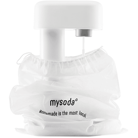 MySoda Ruby white + 2 PET-Flaschen + CO2-Zylinder