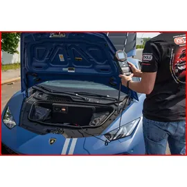 KS Tools 12V / 24V Digital-Batterie- und Ladesystemtester mit integriertem Drucker