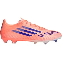 adidas F50 League MG/FG Herren Beam Orange/Lucid Blue/Cloud White 48