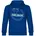 Hoodie Druck Blau XXL