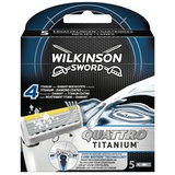 Wilkinson Rasierklingen Quattro Titanium Core Motion 5 St.