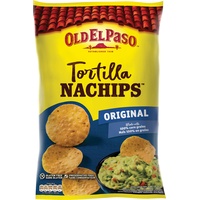Old El Paso Tortilla Nachips Original – Tortilla Chips aus Mais gebacken – Glutenfrei – 1 x 185 g