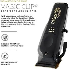 WAHL Magic Clip Cordless Schwarz