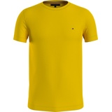 Tommy Hilfiger T-Shirt mit Label-Detail, Gelb, XXXL,