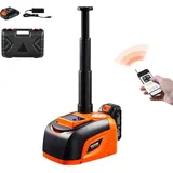 Vevor Wagenheber Stahlrohr Holz 5 t orange