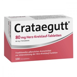 Crataegutt 80 mg Herz-Kreislauf-Tabletten