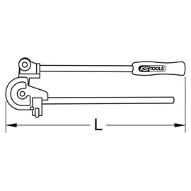KS Tools Standard-Zweihand-Bieger, Ø 10mm