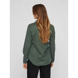 VILA Jeansbluse VIBISTA DENIM SHIRT/SU-NOOS grün S