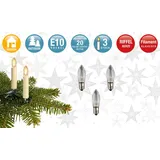 Hellum Ersatz-Riffelkerzen 12V 3W E10 3er Pack
