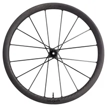 Syncros Capital Sl 700c Cl Disc Tubeless Rennrad-vorderrad - Black Matt - 12 x 100 mm