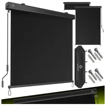 Kesser Senkrechtmarkise Außenrollo 180 x 250 cm Anthrazit