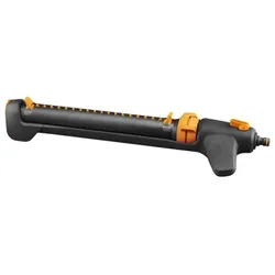 Fiskars Oszillierender Sprinkler mit On|Off-Ventil, max Fläche 17 x 21 m, Rasenbewässerung