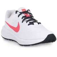 Nike Revolution 6 (GS) White/Sea Coral-Gridiron-Laser ORAN, 36 1⁄2