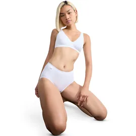 SLOGGI BASIC+ Midi-Slip 4er-Pack Weiß 42