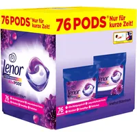 Lenor All-in-1 Pods Amethyst Blütentraum 2X38 76WL