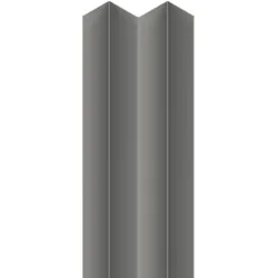 OSMO Fassade Inneneckprofil 1 300cm RAL 9006 pulverlackbeschichtet VE 1 Stk.