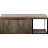 Waschtischunterschrank Sanox Frozen 3D BxHxT 120 x 43 cm x 45 cm Frontfarbe char