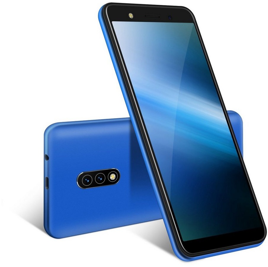 XGODY Mate 10, 1GB RAM, 8GB ROM, Dual-SIM,3G Smartphone (12,70 cm/5 Zoll, 8 GB Speicherplatz, 5 MP Kamera, Android 8.1, Gesichtserkennung, Erweiterung Speicher Max. 256GB) blau
