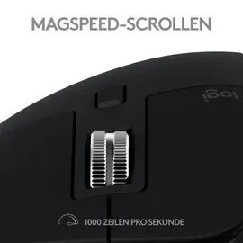 Logitech MX Master 3S for Mac Space Grey Logi Bolt, USB/Bluetooth (910-006571)