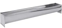 SCHNEIDER Creme-Form, Edelstahl, rund geschlossen 193033 , Abmessung: 500 x 80 x 62 mm