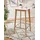 Wohnling Bartisch 60 x 110 x 60 cm Weiß/Eiche