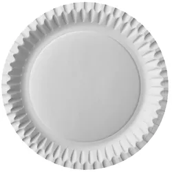 Papstar 100 Teller, Pappe rund Ø 23 cm weiss