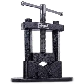 SCHEPPACH Schraubstock Metall schwarz