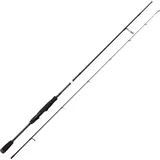 Savage Gear SG2 Ultra Light Game Spinnrute für Raubfische, Hecht Barsch Zander, 1.98m Moderate Aktion, Robust, Schwarz, Unisex