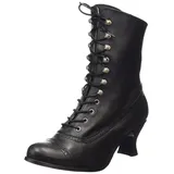 Stockerpoint Damen 4490 Kurzschaft Stiefel, schwarz Nappa