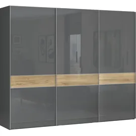 OTTO home Schwebetürenschrank Onyx 272 x 224 x 61 cm Grau