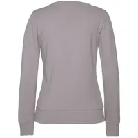 Bench. loungewear Sweatshirt mit Logodruck und Stickerei rauchrosa 32/34