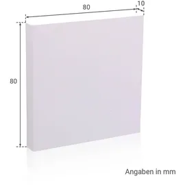 Longlife LED LED Treppenleuchte Eckig Weiß