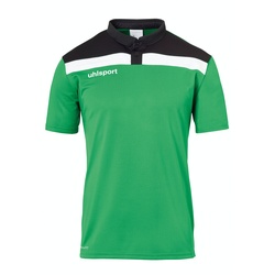 uhlsport Offense 23 Poloshirt grün/schwarz/weiss XL