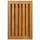 Kinghoff Schneidebrett-Set Holz 1 37 x 23 cm Braun/Mehrfarbig