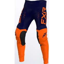 FXR Off-Road RaceDiv Motocross Hose, blau-orange, Größe 30 für Männer