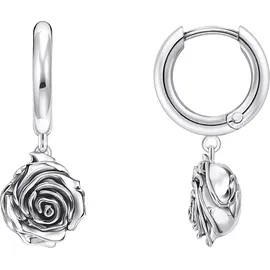 Thomas Sabo Creolen Midnight Rose silber 75763721 onesize