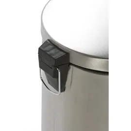 VepaBins Tritt-Mülleimer 30 l Silber