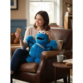 Sesame Street Sesamstraße Krümelmonster 3D Rucksack 58 cm in Blau