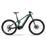 Haibike AllMtn 7 Yamaha 720Wh Elektro Fullsuspension Mountain Bike Ocean/Black/Orange glossy | XL/50cm