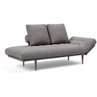 INNOVATION LIVING Schlafsofa Rollo Styletto Stoff Light Grey