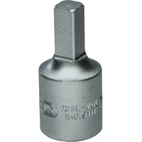 KS Tools 3/8 Zoll Öldienst-Bit-Stecknuss für Innenvierkant-Schrauben, 7 mm